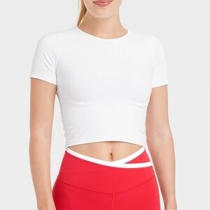 Wild Fable White Crop Top